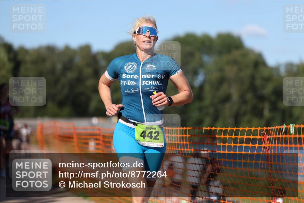07.09.2025 - 19. Norderstedt Triathlon Michael Strokosch http://msf.ph/oto/8772264 07.09.2025 15:36:10 Laufen 438, 442, 1012 meine-sportfotos.de