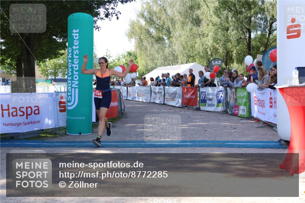 07.09.2025 - 19. Norderstedt Triathlon Zöllner http://msf.ph/oto/8772285 07.09.2025 10:47:28 Ziel 1144 meine-sportfotos.de