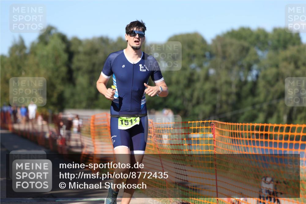 07.09.2025 - 19. Norderstedt Triathlon Michael Strokosch http://msf.ph/oto/8772435 07.09.2025 15:36:35 Laufen 1511 meine-sportfotos.de