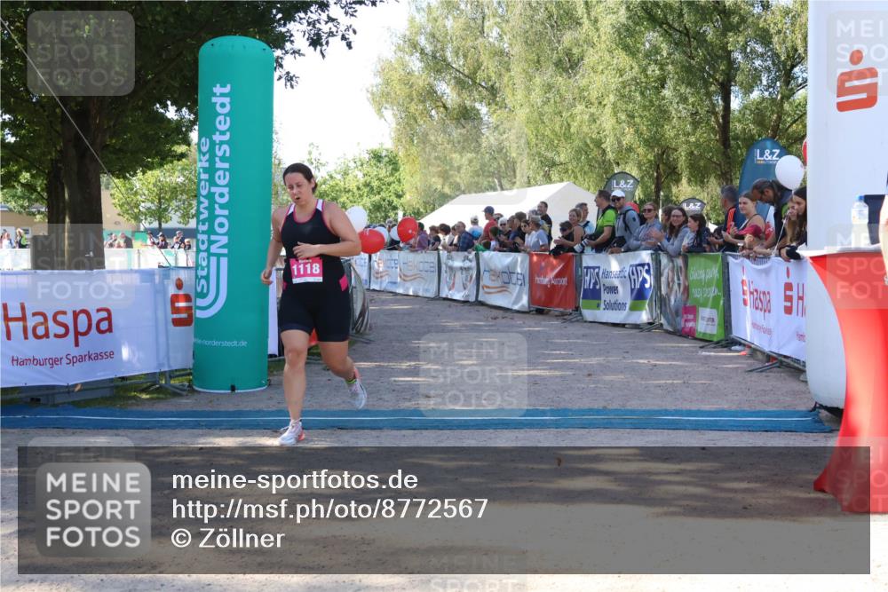 07.09.2025 - 19. Norderstedt Triathlon Zöllner http://msf.ph/oto/8772567 07.09.2025 10:50:31 Ziel 1118 meine-sportfotos.de