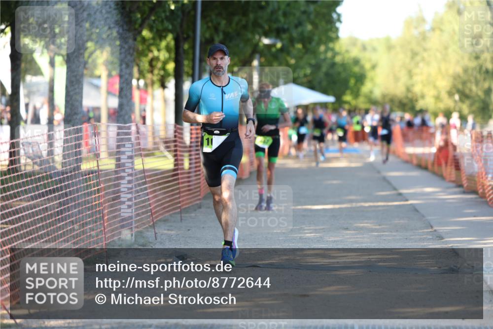 07.09.2025 - 19. Norderstedt Triathlon Michael Strokosch http://msf.ph/oto/8772644 07.09.2025 16:33:44 Laufen 467, 1627 meine-sportfotos.de
