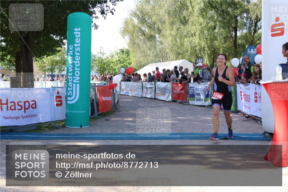 07.09.2025 - 19. Norderstedt Triathlon Zöllner http://msf.ph/oto/8772713 07.09.2025 10:52:09 Ziel 667, 1146 meine-sportfotos.de