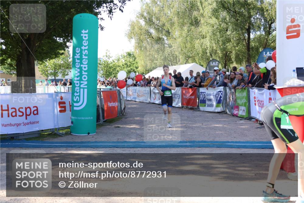 07.09.2025 - 19. Norderstedt Triathlon Zöllner http://msf.ph/oto/8772931 07.09.2025 10:53:53 Ziel 684 meine-sportfotos.de