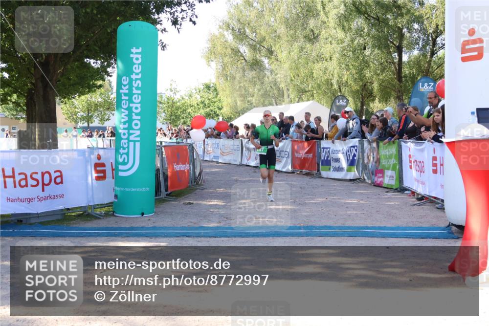07.09.2025 - 19. Norderstedt Triathlon Zöllner http://msf.ph/oto/8772997 07.09.2025 10:54:14 Ziel 87 meine-sportfotos.de