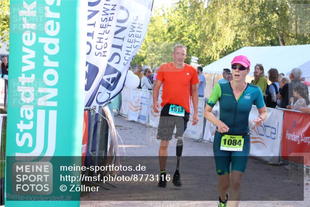 07.09.2025 - 19. Norderstedt Triathlon Zöllner http://msf.ph/oto/8773116 07.09.2025 16:51:53 Ziel 1084, 1513 meine-sportfotos.de