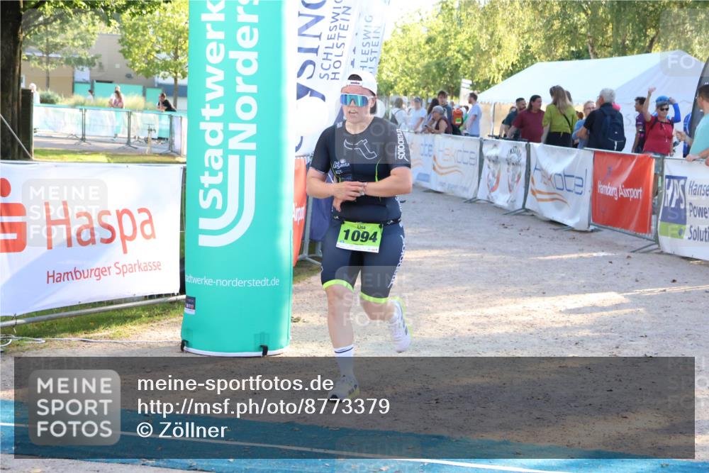 07.09.2025 - 19. Norderstedt Triathlon Zöllner http://msf.ph/oto/8773379 07.09.2025 16:52:50 Ziel 1094 meine-sportfotos.de