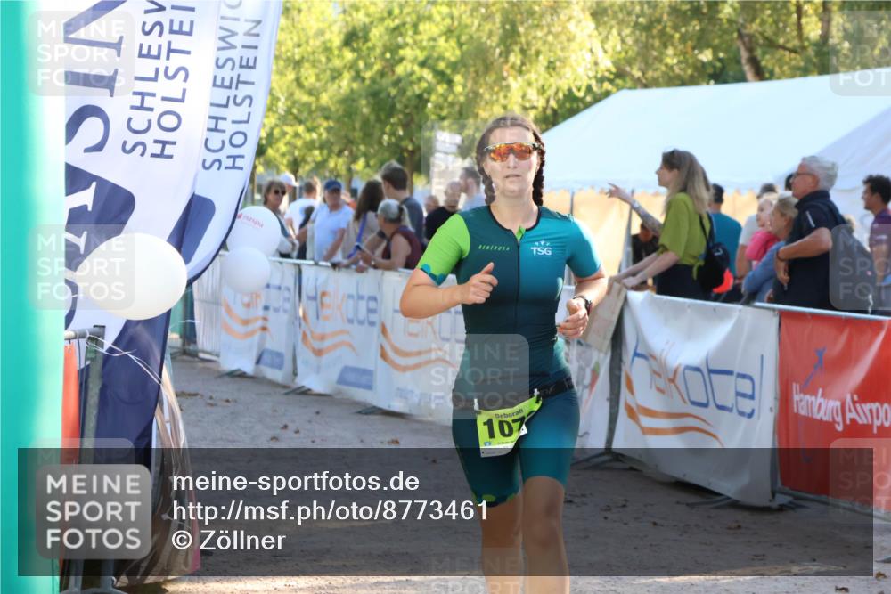 07.09.2025 - 19. Norderstedt Triathlon Zöllner http://msf.ph/oto/8773461 07.09.2025 16:53:02 Ziel 1046, 1078 meine-sportfotos.de
