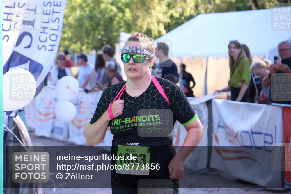 07.09.2025 - 19. Norderstedt Triathlon Zöllner http://msf.ph/oto/8773856 07.09.2025 16:54:22 Ziel 1083 meine-sportfotos.de