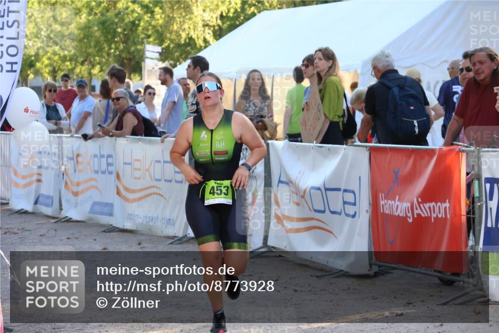 07.09.2025 - 19. Norderstedt Triathlon Zöllner http://msf.ph/oto/8773928 07.09.2025 16:54:40 Ziel 453 meine-sportfotos.de