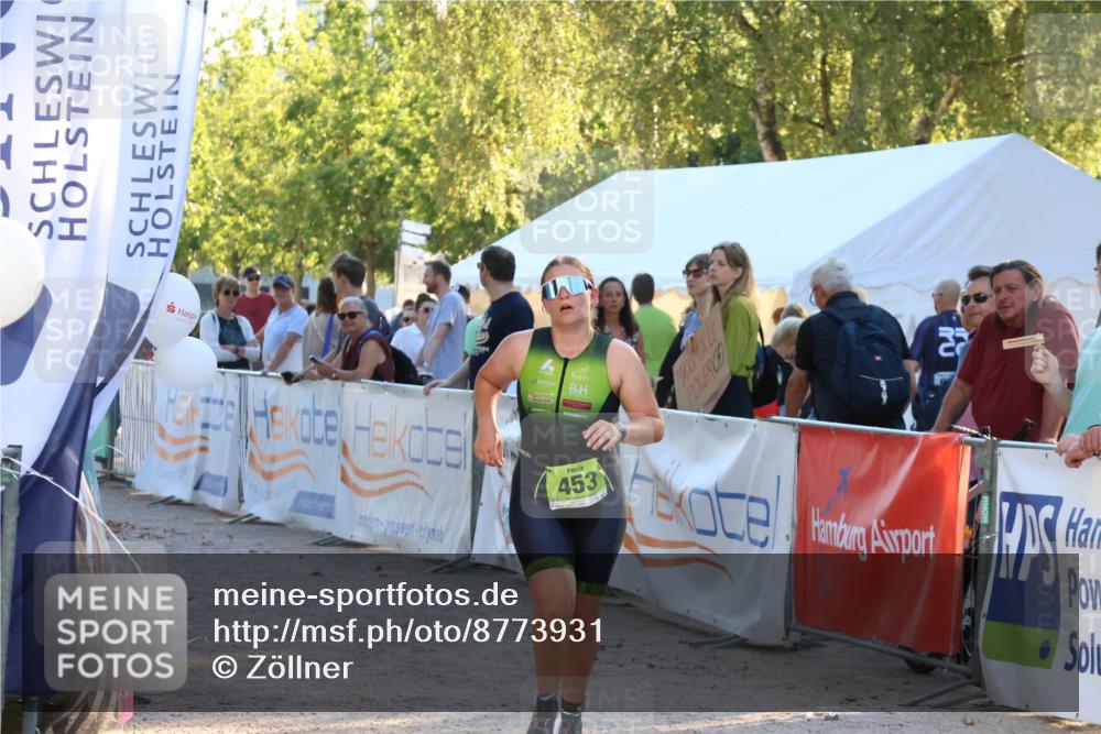 07.09.2025 - 19. Norderstedt Triathlon Zöllner http://msf.ph/oto/8773931 07.09.2025 16:54:40 Ziel 453 meine-sportfotos.de