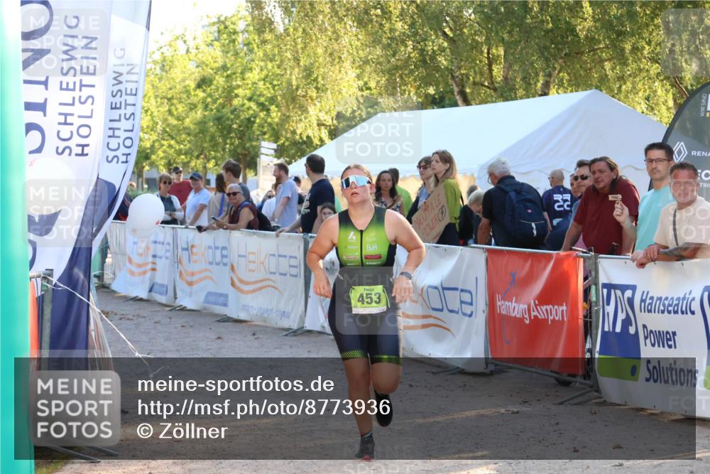 07.09.2025 - 19. Norderstedt Triathlon Zöllner http://msf.ph/oto/8773936 07.09.2025 16:54:40 Ziel 453 meine-sportfotos.de