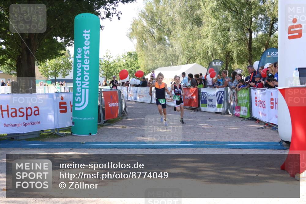07.09.2025 - 19. Norderstedt Triathlon Zöllner http://msf.ph/oto/8774049 07.09.2025 10:59:50 Ziel 73, 132 meine-sportfotos.de