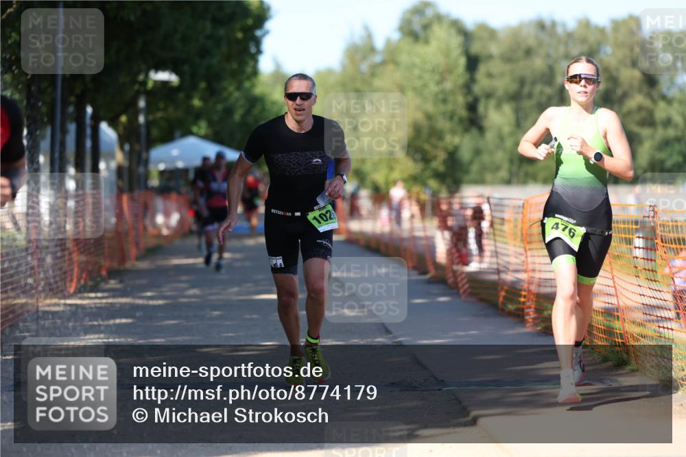 07.09.2025 - 19. Norderstedt Triathlon Michael Strokosch http://msf.ph/oto/8774179 07.09.2025 15:42:07 Laufen 374, 476, 987, 1447 meine-sportfotos.de