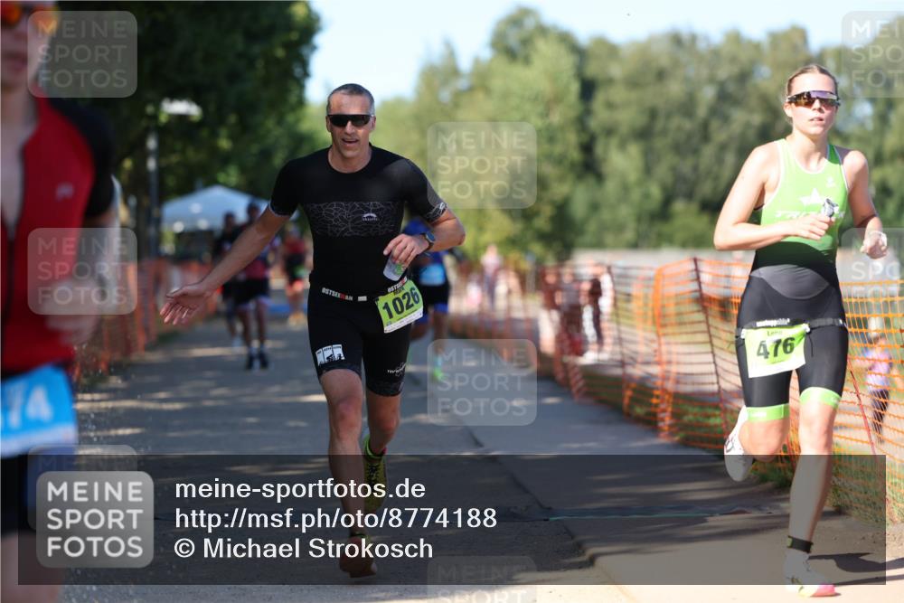07.09.2025 - 19. Norderstedt Triathlon Michael Strokosch http://msf.ph/oto/8774188 07.09.2025 15:42:08 Laufen 374, 476, 987, 1447 meine-sportfotos.de