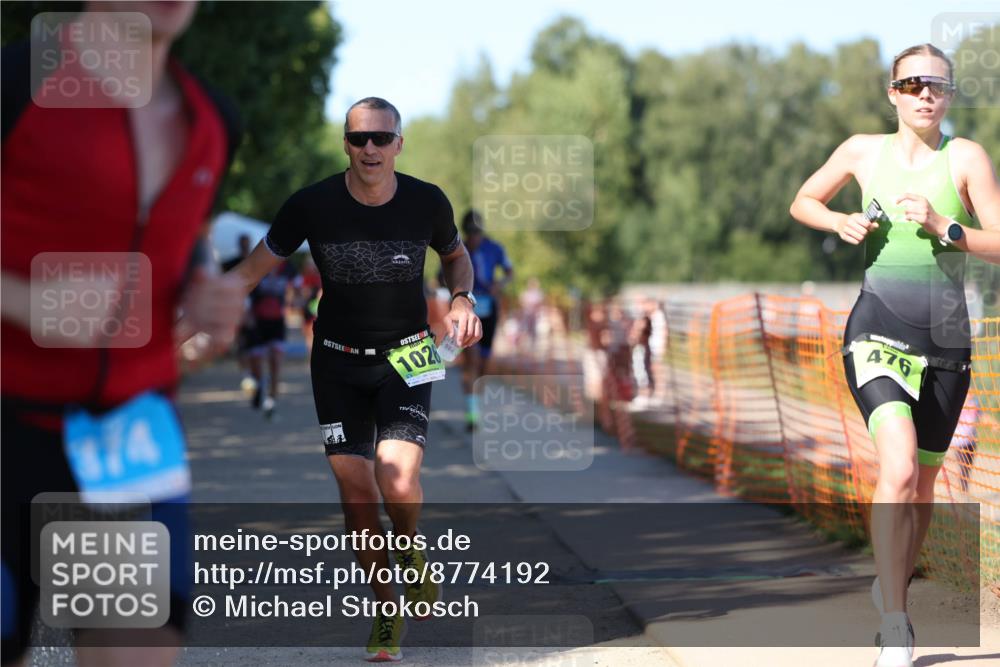 07.09.2025 - 19. Norderstedt Triathlon Michael Strokosch http://msf.ph/oto/8774192 07.09.2025 15:42:08 Laufen 374, 476, 987, 1447 meine-sportfotos.de