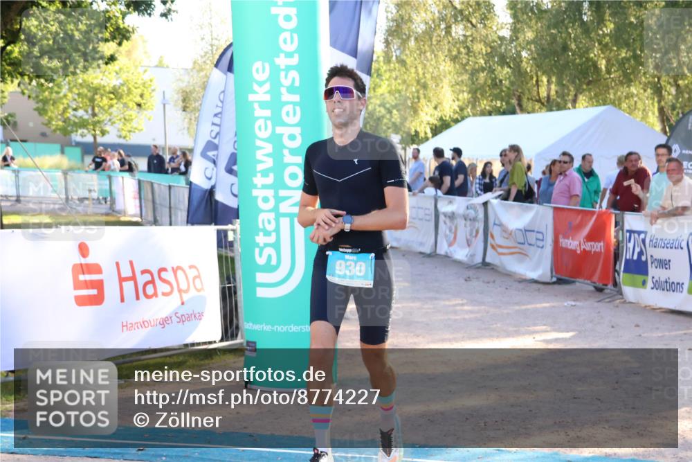 07.09.2025 - 19. Norderstedt Triathlon Zöllner http://msf.ph/oto/8774227 07.09.2025 16:56:14 Ziel 930 meine-sportfotos.de