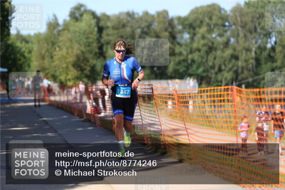 07.09.2025 - 19. Norderstedt Triathlon Michael Strokosch http://msf.ph/oto/8774246 07.09.2025 15:42:12 Laufen 428, 476, 987, 1447 meine-sportfotos.de