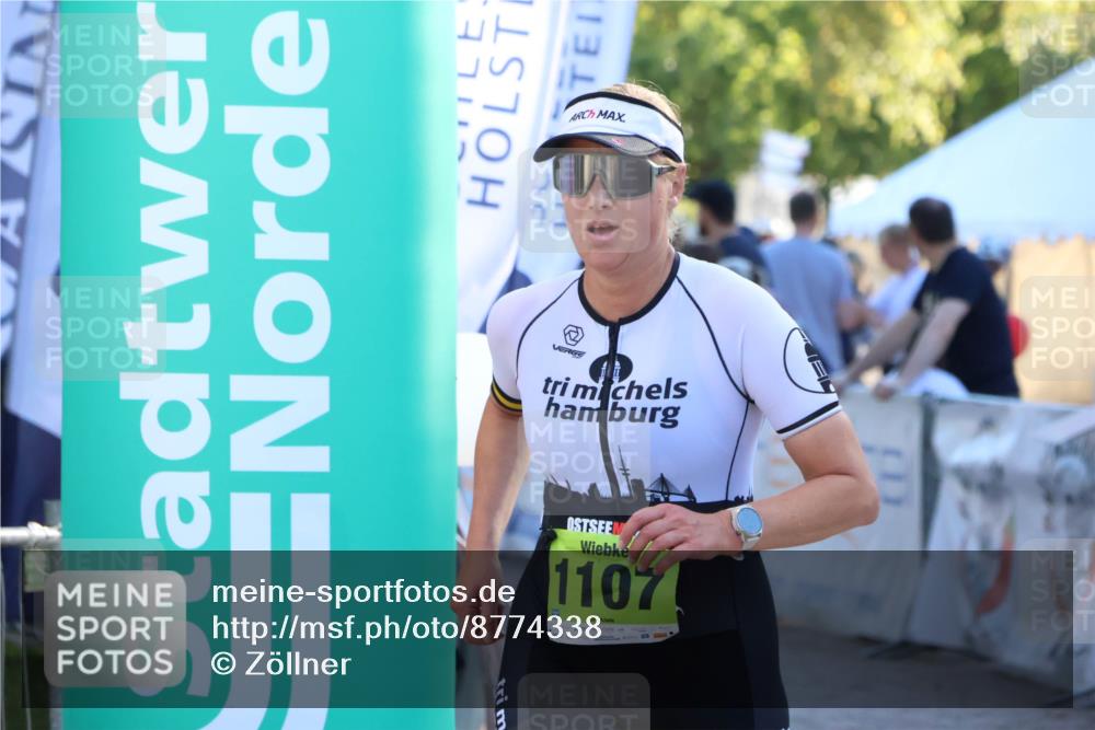 07.09.2025 - 19. Norderstedt Triathlon Zöllner http://msf.ph/oto/8774338 07.09.2025 16:56:52 Ziel 1107 meine-sportfotos.de