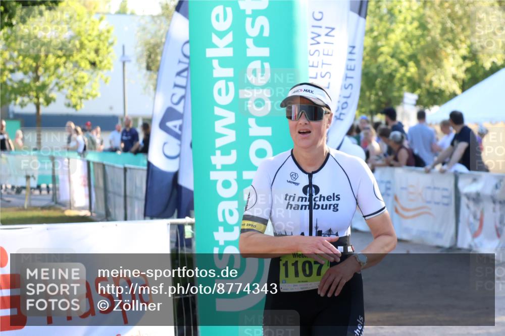 07.09.2025 - 19. Norderstedt Triathlon Zöllner http://msf.ph/oto/8774343 07.09.2025 16:56:52 Ziel 1107 meine-sportfotos.de