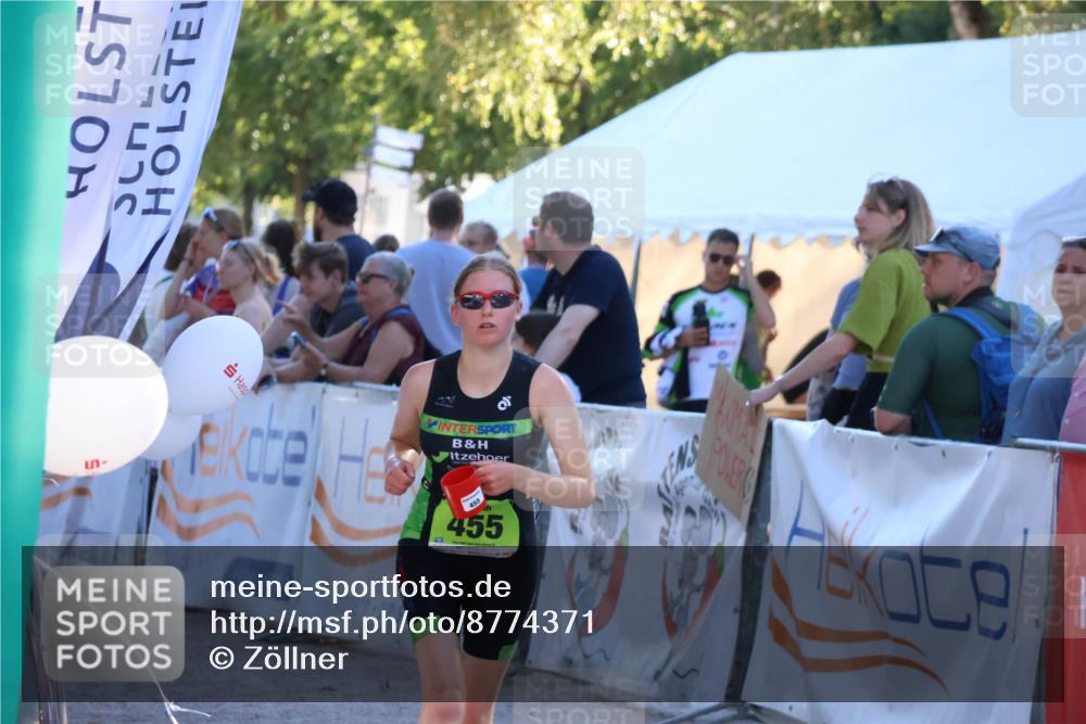 07.09.2025 - 19. Norderstedt Triathlon Zöllner http://msf.ph/oto/8774371 07.09.2025 16:57:04 Ziel 455 meine-sportfotos.de