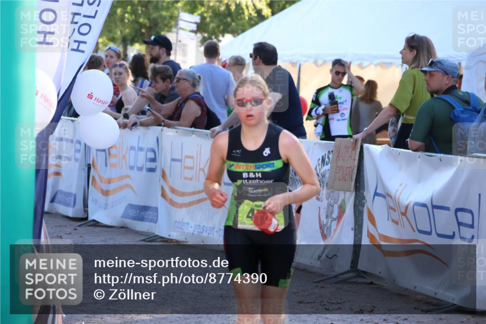 07.09.2025 - 19. Norderstedt Triathlon Zöllner http://msf.ph/oto/8774390 07.09.2025 16:57:04 Ziel 455 meine-sportfotos.de