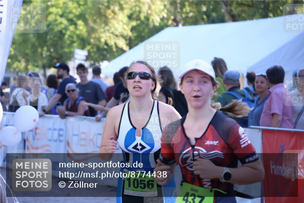 07.09.2025 - 19. Norderstedt Triathlon Zöllner http://msf.ph/oto/8774438 07.09.2025 16:57:34 Ziel 437, 1056 meine-sportfotos.de