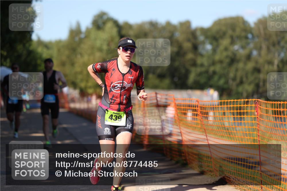 07.09.2025 - 19. Norderstedt Triathlon Michael Strokosch http://msf.ph/oto/8774485 07.09.2025 15:42:38 Laufen 395, 439 meine-sportfotos.de