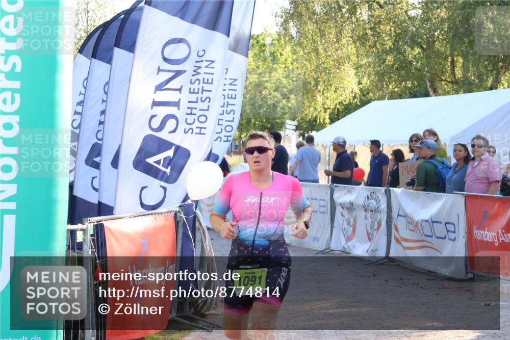 07.09.2025 - 19. Norderstedt Triathlon Zöllner http://msf.ph/oto/8774814 07.09.2025 16:58:45 Ziel 953, 1091 meine-sportfotos.de