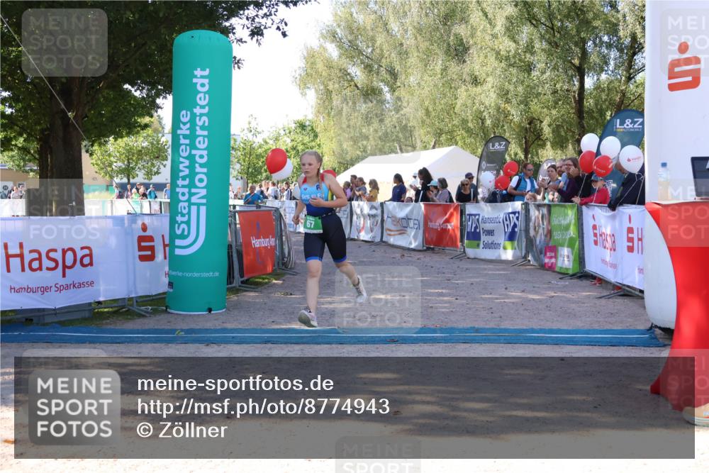 07.09.2025 - 19. Norderstedt Triathlon Zöllner http://msf.ph/oto/8774943 07.09.2025 11:06:51 Ziel 67, 133 meine-sportfotos.de