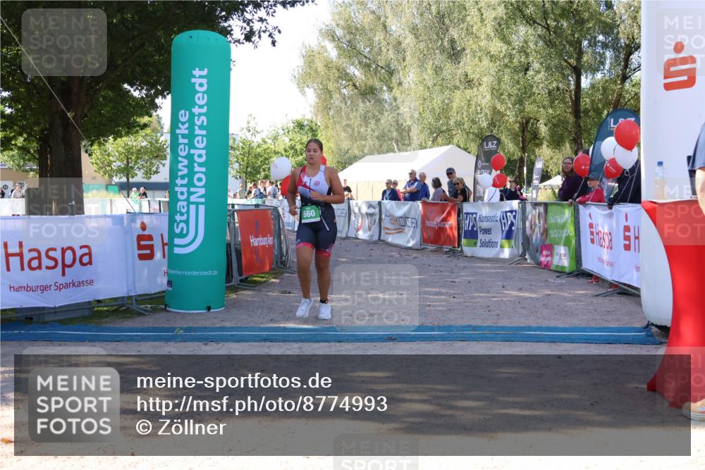 07.09.2025 - 19. Norderstedt Triathlon Zöllner http://msf.ph/oto/8774993 07.09.2025 11:07:43 Ziel 660 meine-sportfotos.de
