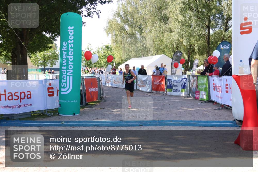 07.09.2025 - 19. Norderstedt Triathlon Zöllner http://msf.ph/oto/8775013 07.09.2025 11:08:24 Ziel 99 meine-sportfotos.de