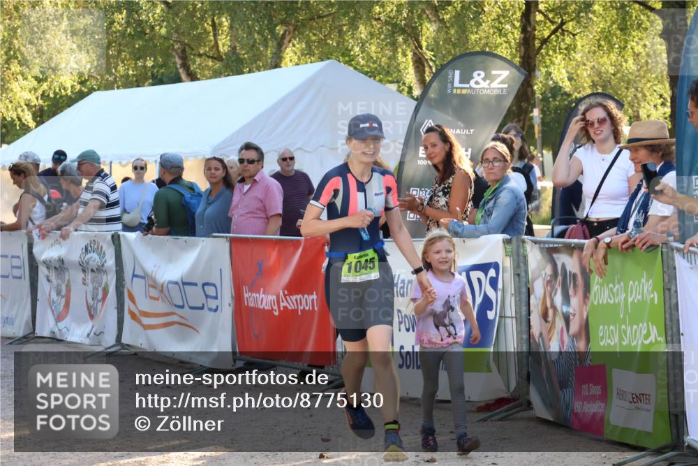 07.09.2025 - 19. Norderstedt Triathlon Zöllner http://msf.ph/oto/8775130 07.09.2025 16:59:55 Ziel 414, 1045 meine-sportfotos.de