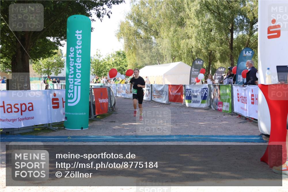 07.09.2025 - 19. Norderstedt Triathlon Zöllner http://msf.ph/oto/8775184 07.09.2025 11:13:45 Ziel 644 meine-sportfotos.de