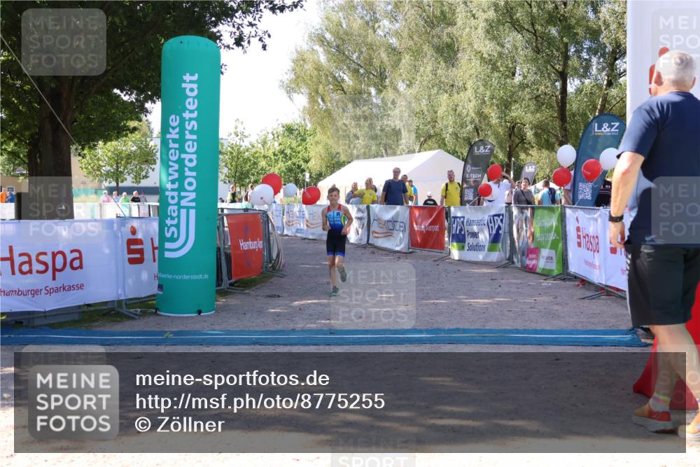 07.09.2025 - 19. Norderstedt Triathlon Zöllner http://msf.ph/oto/8775255 07.09.2025 11:15:39 Ziel 98 meine-sportfotos.de