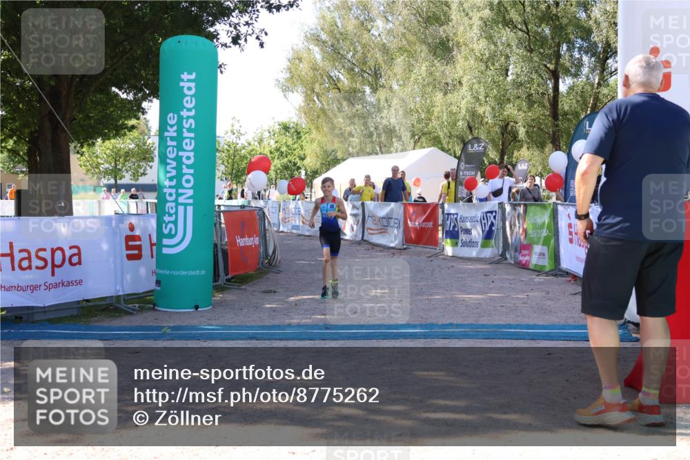 07.09.2025 - 19. Norderstedt Triathlon Zöllner http://msf.ph/oto/8775262 07.09.2025 11:15:40 Ziel 98 meine-sportfotos.de