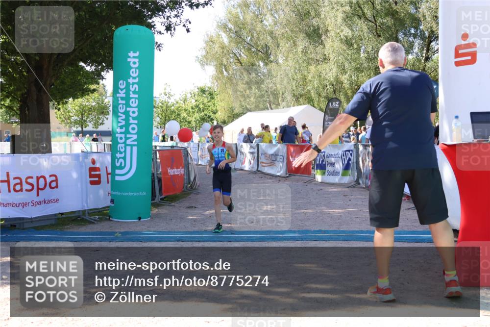 07.09.2025 - 19. Norderstedt Triathlon Zöllner http://msf.ph/oto/8775274 07.09.2025 11:15:41 Ziel 98 meine-sportfotos.de