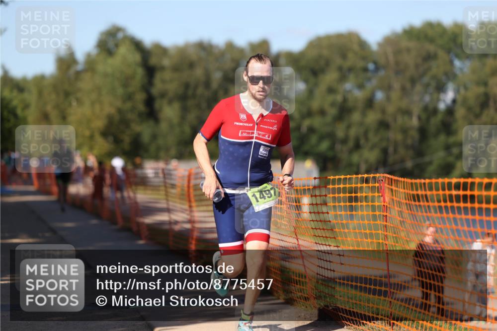 07.09.2025 - 19. Norderstedt Triathlon Michael Strokosch http://msf.ph/oto/8775457 07.09.2025 15:45:46 Laufen 1485, 1497 meine-sportfotos.de