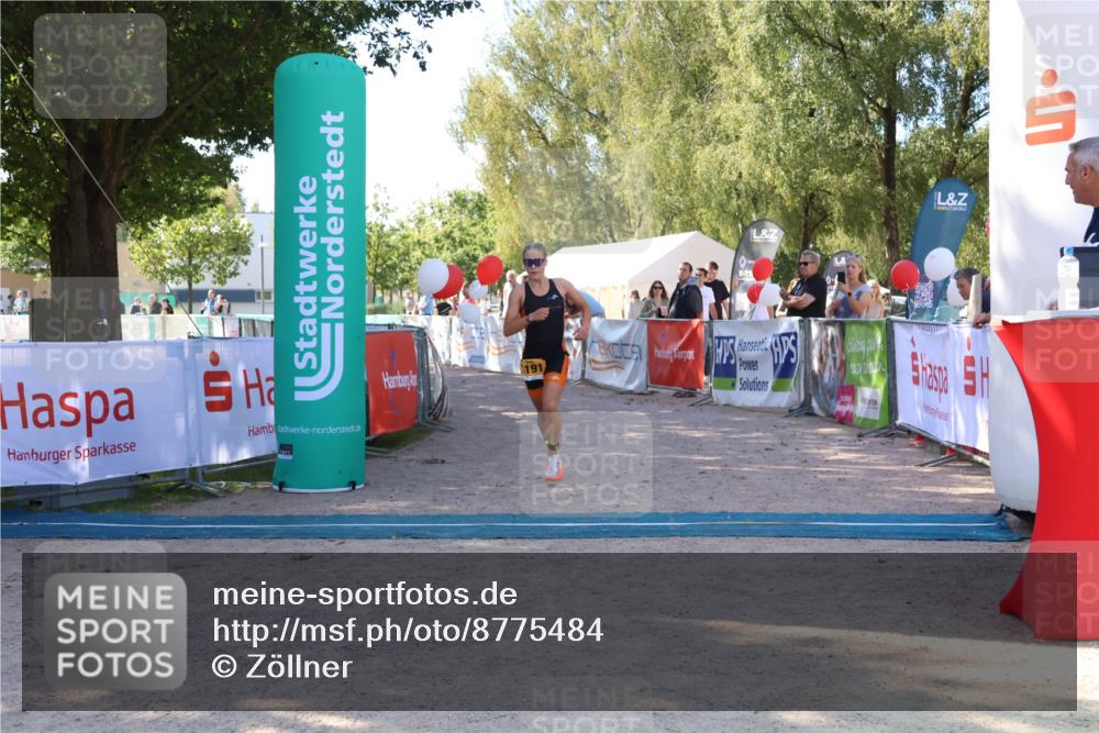 07.09.2025 - 19. Norderstedt Triathlon Zöllner http://msf.ph/oto/8775484 07.09.2025 11:47:21 Ziel 1191 meine-sportfotos.de