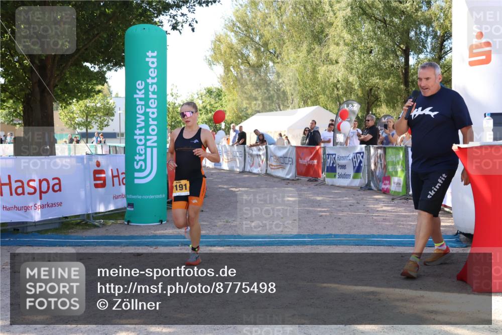 07.09.2025 - 19. Norderstedt Triathlon Zöllner http://msf.ph/oto/8775498 07.09.2025 11:47:22 Ziel 1191 meine-sportfotos.de