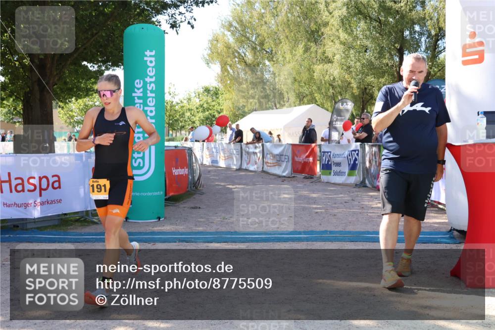 07.09.2025 - 19. Norderstedt Triathlon Zöllner http://msf.ph/oto/8775509 07.09.2025 11:47:22 Ziel 1191 meine-sportfotos.de