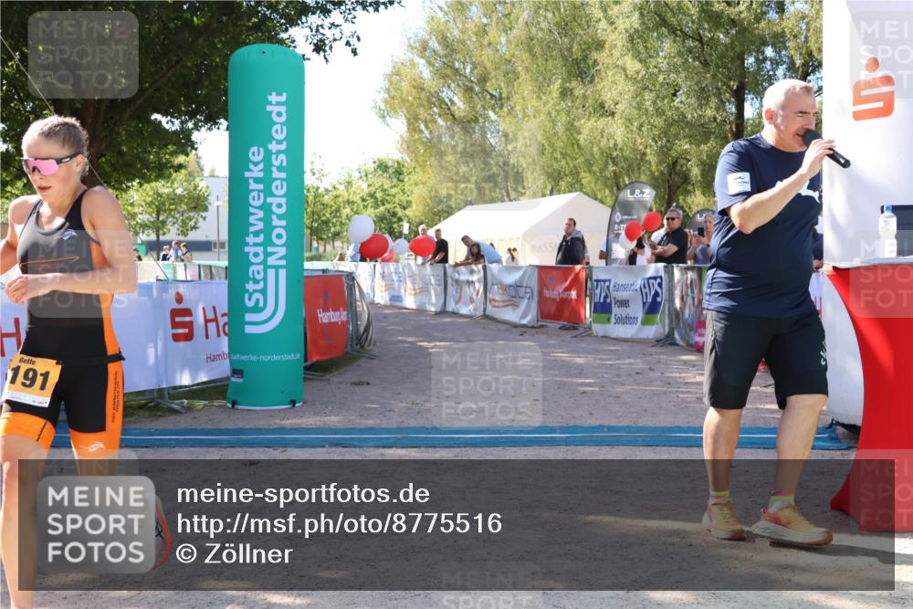 07.09.2025 - 19. Norderstedt Triathlon Zöllner http://msf.ph/oto/8775516 07.09.2025 11:47:23 Ziel 1191 meine-sportfotos.de