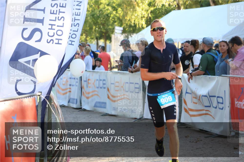07.09.2025 - 19. Norderstedt Triathlon Zöllner http://msf.ph/oto/8775535 07.09.2025 17:01:35 Ziel 909 meine-sportfotos.de