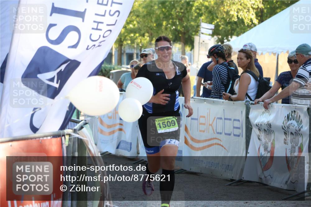 07.09.2025 - 19. Norderstedt Triathlon Zöllner http://msf.ph/oto/8775621 07.09.2025 17:02:34 Ziel 1509 meine-sportfotos.de