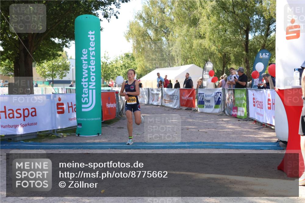 07.09.2025 - 19. Norderstedt Triathlon Zöllner http://msf.ph/oto/8775662 07.09.2025 11:50:13 Ziel 1160 meine-sportfotos.de