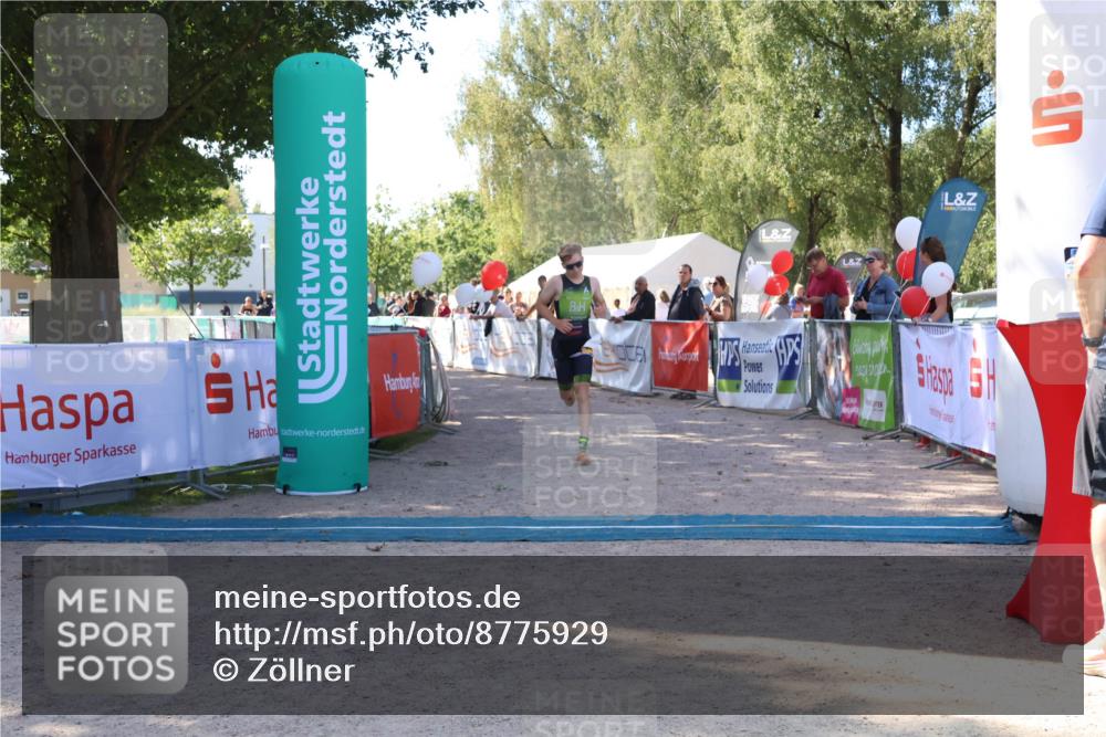 07.09.2025 - 19. Norderstedt Triathlon Zöllner http://msf.ph/oto/8775929 07.09.2025 11:54:07 Ziel 1180 meine-sportfotos.de