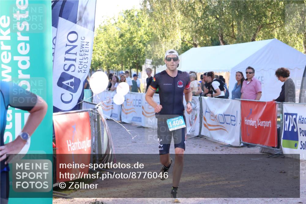 07.09.2025 - 19. Norderstedt Triathlon Zöllner http://msf.ph/oto/8776046 07.09.2025 17:06:03 Ziel 1108, 1409 meine-sportfotos.de