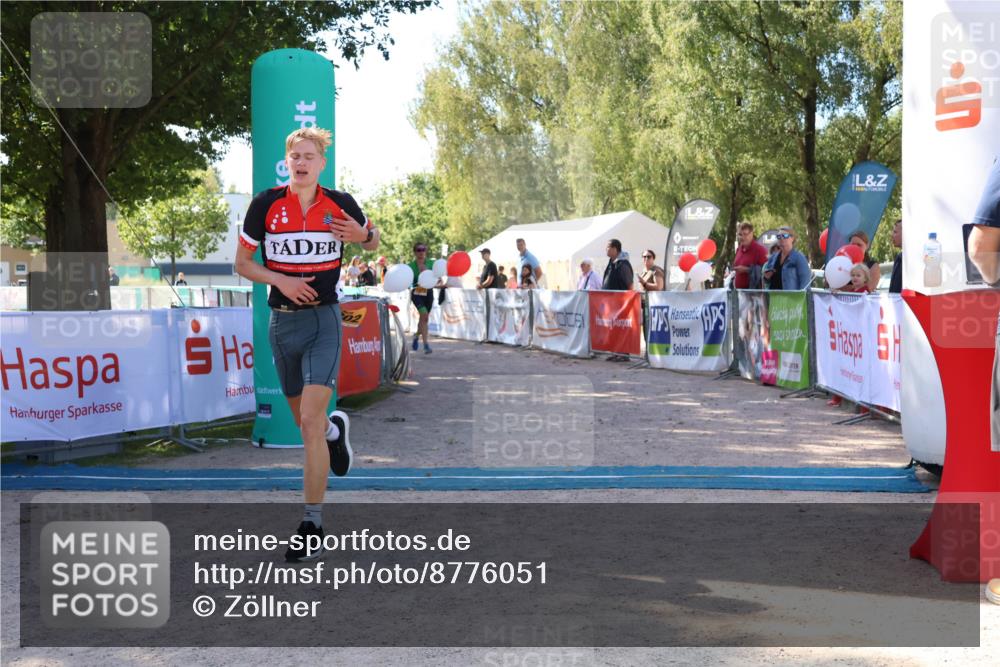 07.09.2025 - 19. Norderstedt Triathlon Zöllner http://msf.ph/oto/8776051 07.09.2025 11:55:48 Ziel 1173, 1202 meine-sportfotos.de