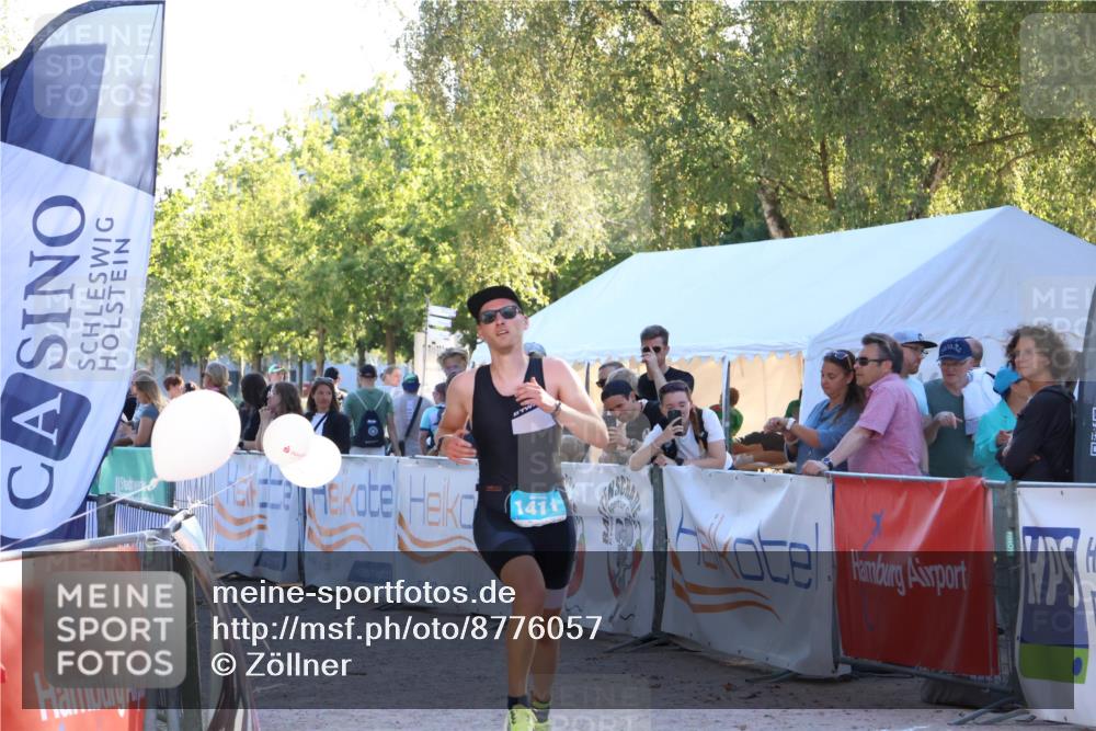 07.09.2025 - 19. Norderstedt Triathlon Zöllner http://msf.ph/oto/8776057 07.09.2025 17:06:29 Ziel 1411 meine-sportfotos.de