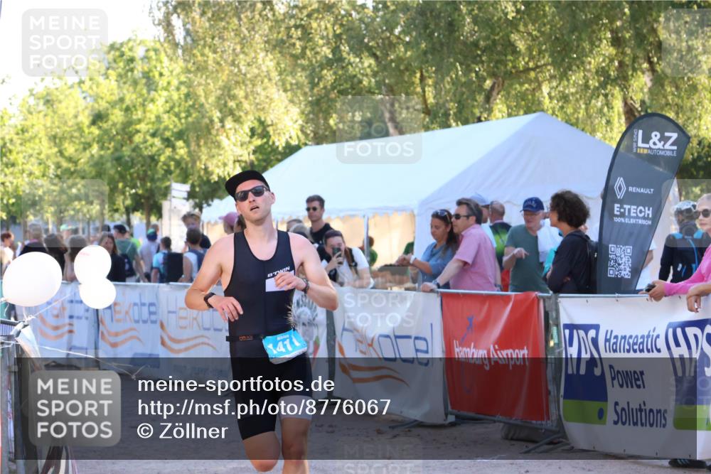 07.09.2025 - 19. Norderstedt Triathlon Zöllner http://msf.ph/oto/8776067 07.09.2025 17:06:29 Ziel 1411 meine-sportfotos.de
