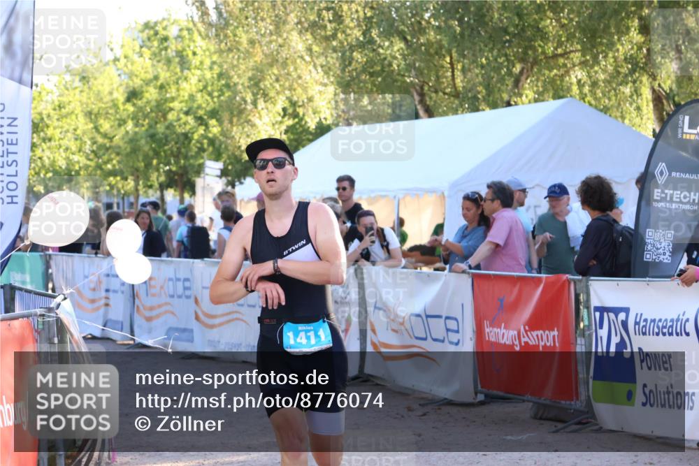 07.09.2025 - 19. Norderstedt Triathlon Zöllner http://msf.ph/oto/8776074 07.09.2025 17:06:30 Ziel 1411 meine-sportfotos.de